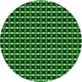 thumbnail image 1 of Ahgly Company Indoor Round Patterned Deep Emerald Green Area Rugs, 4' Round, 1 of 6