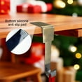 thumbnail image 6 of Christmas Stocking Holders Mantel Hook Hangers Fireplace Hooks Hanger Santa Stocking Hook Fireplace Hanger Grip for Xmas Party Decorations (Gray), 6 of 6