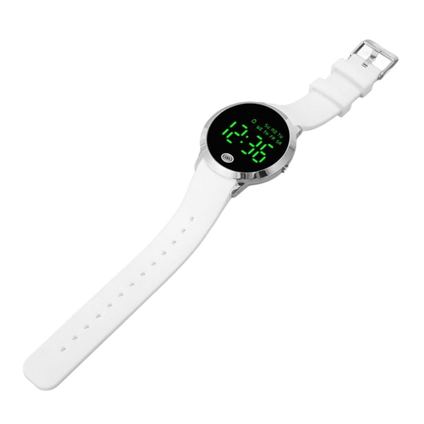 Reloj Para Hombre, Pantalla Redonda En Color Retroiluminada, Resistente Al Agua, Reloj Digital Para Deportes
