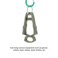 thumbnail image 2 of Clip para Guante Exteriores Seguridad Multiusos () Verde, 2 of 9