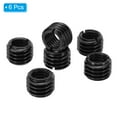 thumbnail image 3 of Uxcell 6Pcs M14xM10x10mm Male to Female Thread Repair Insert, Black, 3 of 7