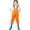 O-Orange935, variant on CUZIBR Kids Boys Girls Chest Waders Youth Fishing Waders With Pocket For Toddler Children Waterproof & Fishing Waders With Boots Comfort Dailywear For Child
