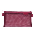 thumbnail image 4 of 5 PCS Mesh Zipper Pouch Makeup Bags Set, Portable Mesh Cosmetic Bag Travel Toiletry Storage Bags Pencil Purse Organizer Pouches for Home Office Daily or Traveling Accessories Keep Small Items, 4 of 4