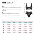 thumbnail image 6 of Daiia Spider Web Black Women's Bikini Set Two Piece Swimsuit High Waisted Bikini Adjustable Straps Bikini Perfect for Beach, Pool, and Summer Vacation-, 6 of 9