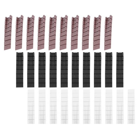 CIMAXIC 30 Pcs Leveling Shims for Appliances Plastic White Simple Design for