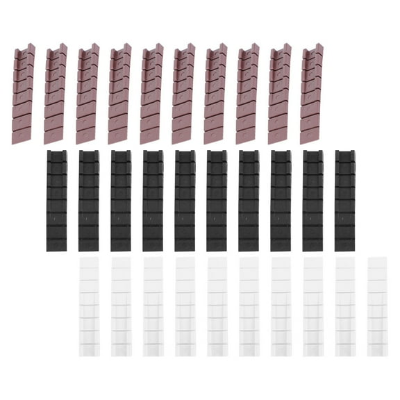 CIMAXIC 30 Pcs Leveling Shims for Appliances Plastic White Simple Design for