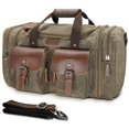 thumbnail image 1 of Bolsa de viaje Wildroad de lona encerada, 50 litros, impermeable, 1 of 7