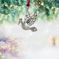 thumbnail image 3 of Wangscanis Christmas Tree Ornament, Solid Pewter Hanging Decoration, Holiday Gift, 3 of 5