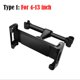 thumbnail image 1 of SMOYNG-reposacabezas de aluminio para asiento trasero de coche, soporte para tableta, iPhone iPad Air Mini 2 3 4 Pro 12,9, de 5 a 13 pulgadas Fivean unisex, 1 of 2