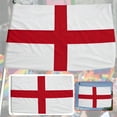 thumbnail image 4 of SIYTUAU England Flag Polyester 36X60 Inches Handheld Banner With Straps For Sports Events Club Fan Festival Decor National Pride, 4 of 5