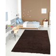 thumbnail image 6 of Sweet Home Stores Cozy Solid 5x7 Indoor Shag Area Rug, 5'3" x 6'11", Brown, 6 of 11