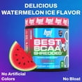 thumbnail image 3 of BPI Sports Best BCAA Shredded, Caffeine-Free Thermogenic Recovery Powder, Watermelon Ice, 9.7 (25 Servings), 3 of 8