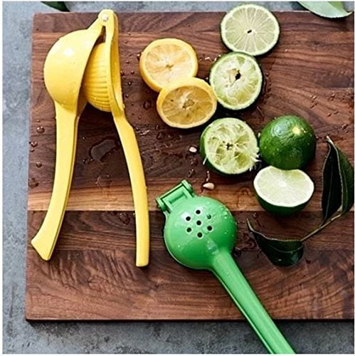 Gourmet Green Die Cast Aluminum Lime Squeezer Hand Held Press