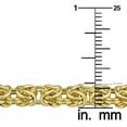 thumbnail image 3 of KoolJewelry 14k Yellow Gold 6mm Byzantine Bracelet (6 mm, 7.5 inch), 3 of 4