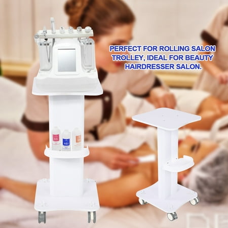 Ylshrf Abs Beauty Salon Trolley Salon Use Pedestal Rolling Cart