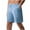 Light Blue, variant on Mgmyaa Men's Pajama Shorts Elastic Waist Lounge Shorts with Pockets
