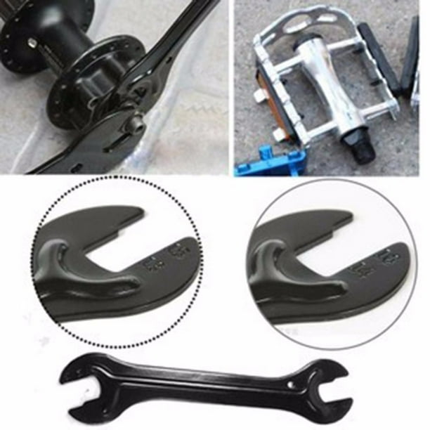Juego De Llaves De Reparacin De Bicicletas De 2 Piezas, Cromadas, De 10/14 Pulgadas, Con Dados Mtricos, Para Mantenimiento De Bicicletas En Casa Y Reparaciones En Exteriores (paquete De 2), Ukhbmc