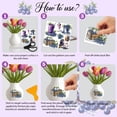thumbnail image 3 of 12 Sheets 12 Style PVC Stickers Heat Transfer Film for Window Decoration Blueberry 140x140mm 1 sheet/style, 3 of 9