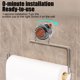 thumbnail image 5 of Portarrollos De Papel Higi Nico, Soporte De Pared, Rotaci N De 180 Grados, F Cil De Usar Y Dise O Elegante, Accesorio Para Ba O Y Cocina, Soluci N Que Ahorra Espacio, Para El Hogar, 5 of 7