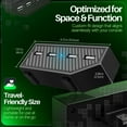thumbnail image 4 of USB Port Hub Adapter for Xbox One (Black) - High Speed 4 Ports USB Hub Extension Expansion Charger Connector Splitter for Xbox One Game Console Accessories, 4 of 6