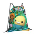 thumbnail image 2 of The Octonauts Drawstring Backpack Simple Sports Gym Bag Draw String Bags Casual Rucksack, 2 of 9