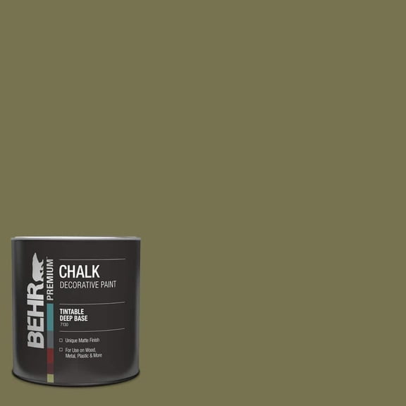 1 qt. #S350-6 Truly Olive Interior Chalk Decorative Paint