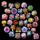 thumbnail image 4 of Pegatinas de flores para el hogar Pegatinas decorativas para mascotas Materiales para manualidades DIY para cuadernos, diarios y teléfonos 50 hojas, 4 of 8