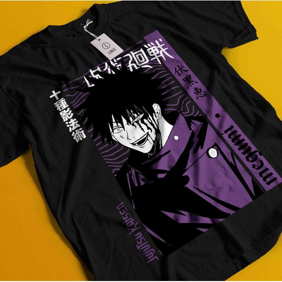 Jujutsu Kaisen Shirt Megumi Fushiguro Tshirt Sizes S-5Xl GooGate