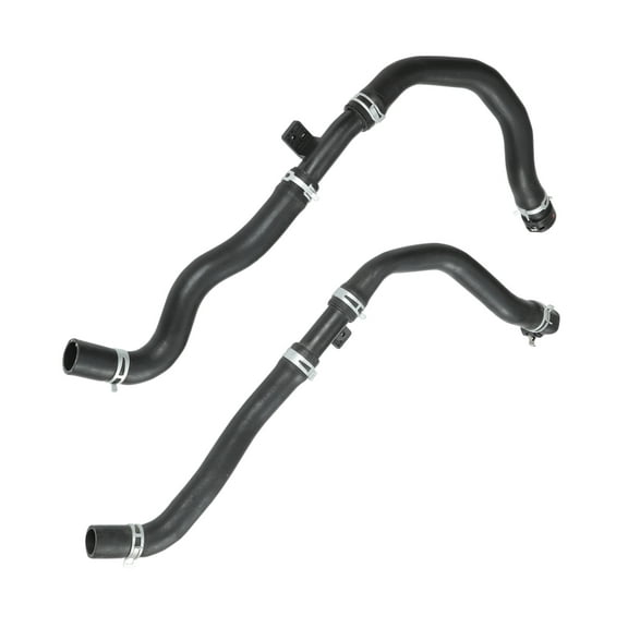 Unique Bargains 2pcs HVAC Engine Upper and Lower Radiator Coolant Water Hose for Hyundai Tucson 2016-2021 No.25410D3500/25414D3500 Heater Hose Radiator Hose