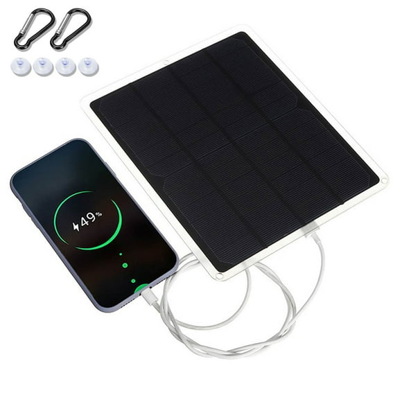 Solar Panel Car Battery Charger Portable Solar Battery Maintainer
