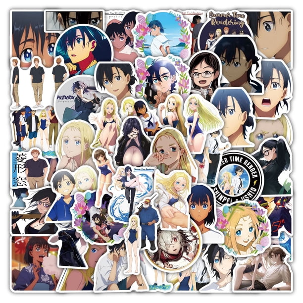 50 UNIDS Pegatinas Figura de Anime Japonés Doodle Pegatinas de Vinilo Impermeables para Coches de Choque Computadora Scrapbook Guitarra Equipaje Monopatín para Ventilador de Dibujos Animados JAMW Sencillez