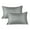 2-Gray Stripe, variant on Gogreen Satin Pillowcase for Hair and Skin, Silk Satin Pillowcase 2 Pack, Pillow Cases Set of 2, Silky Pillow Cover with Envelope Closure (20"x30", Silver Grey, Queen)