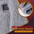 thumbnail image 5 of Heating Pad for Period Cramps, Electric Heated Waist Belt for Women, 3 Heat Levels Portable Belly Heating Pad with Hand Pockets, Machine Washable, 5 of 12