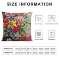 thumbnail image 5 of SHANXI Pillow Covers Decorative Pillow Covers Flower Pillow Cases Modern Linen Cushion Cover for Sofa 22x22in, 5 of 5