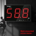 thumbnail image 2 of stanreset 525A Wall Mounted Sound Level Meter 30 -130dB Digital Noisemeter Decibel Noise Volume Measuring Tool, 2 of 6