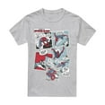 thumbnail image 1 of Spider-Man Mens Panel Collage T-Shirt, 1 of 4