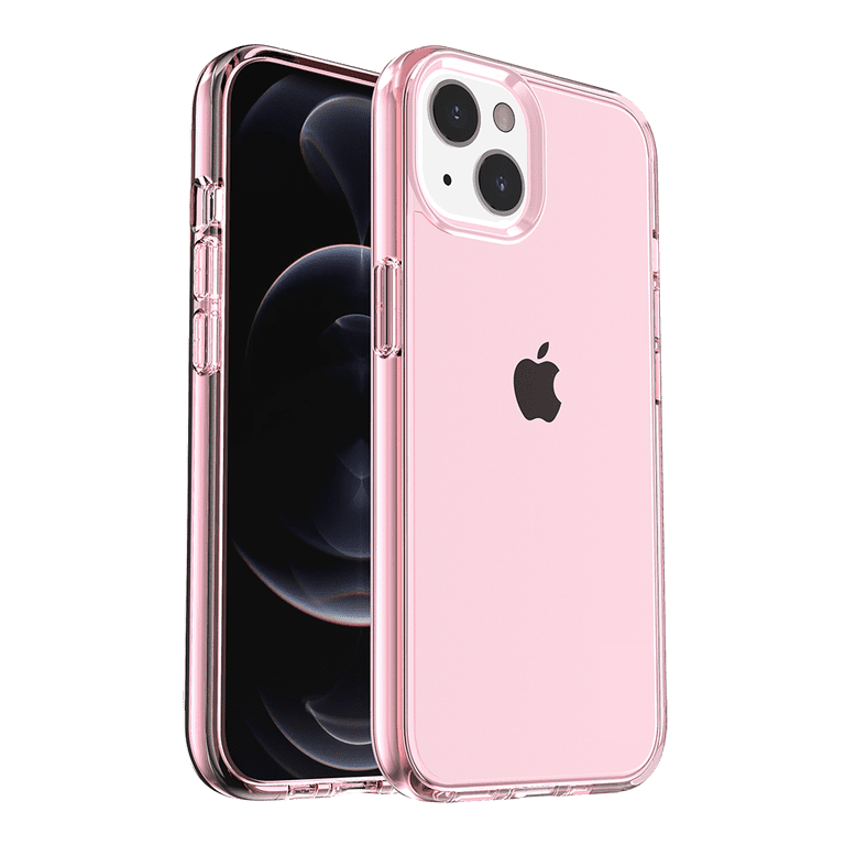 For iPhone 13/14 Sturdy Ultra Thick 3mm Transparent Hybrid Case
