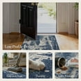 thumbnail image 5 of KUETH Kitchen Runner Rug 2x6 Modern Machine Washable Vintage Rugs Distressed Abstract Print Blue Throw Rug for Bedroom Office Aesthetic, Non Slip Carpet with Gripper, 5 of 10