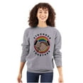 thumbnail image 3 of Stronger Together Social Justice Unisex Plus Fleece Graphic Sweatshirt Brisco Brands 3X, 3 of 5