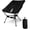 Black, variant on Lightweight Folding Backpacking Hiking Chair, Camping Chair, Compact Portable 330 lbs Capacity