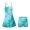 Blue Marble Pattern, variant on KEIAHUAN Flame Print Women Tennis Dress with Built in Shorts Stretchy Golf Outfits 2 Piece Set Golf Dresses with Pocket Lightweight Spaghetti Strap Athletic Dress Medium
