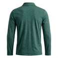 thumbnail image 3 of Men's Quarter Zip Pullover Premium Long Sleeve Golf Shirts Midweight 1/4 Half Zip Sweatshirts, 3 of 3