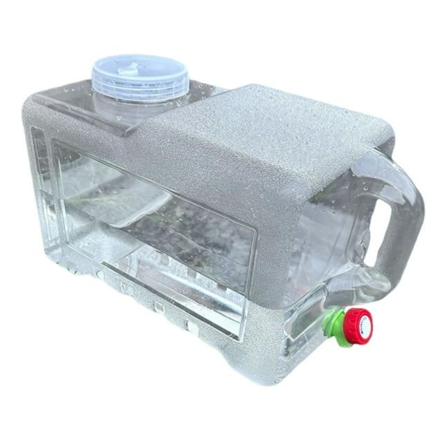 Almencla Water Container with Faucet Water Storage Container for Emergency Car Picnic 18L