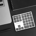 thumbnail image 4 of Teclado numérico inalámbrico con teclado Compatible con Bluetooth 24G con retroiluminación LED para MacBook, 4 of 5