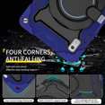 thumbnail image 2 of FJLBDE Case for Lenovo Tab M9 2023 9.0 Inch (TB-310FU/TB-310FX) with 360 Kickstand, Shoulder Strap Carrying Protective Cover, Navy Blue, 2 of 6