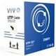thumbnail image 1 of Cable Ethernet VIVO CABLE-V019 Cat6, 250 pies, resistente al agua, negro, 1 of 9