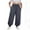 Dark Gray, variant on Tqyyweavej Womens Plus Sweatpants High Rise Drawstring Wide Leg Trousers Close Bottom Solid Color Casual Sweat Pant with Pockets