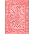 thumbnail image 1 of Ahgly Company Indoor Rectangle Medallion Red Traditional Area Rugs, 7' x 9', 1 of 4