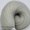 thumbnail image 4 of SUTENGDA Blue Braiding Hair Pre stretched Box Braid Kanekalon Braiding Hair Prestretched Human Hair 26Inch, 4 of 5