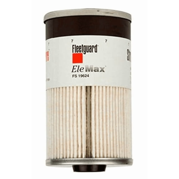 Fleetguard FS19624 Fuel Water Separator, 2 PK, Filter Element 7-Micron for Cummins ISX